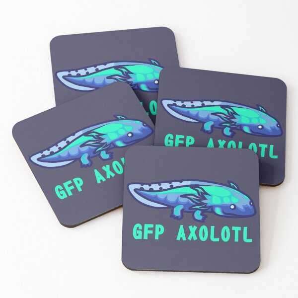 Item preview, GFP axolotl designed and sold by IMPULSEimpact.