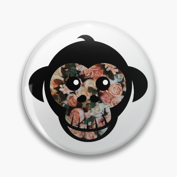 Item preview, Rose Monkey Face designed and sold by BuzzySpaceBee.