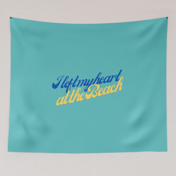 Item preview, Left my Heart at the Beach - Summer T-Shirt designed and sold by 3TFashion.