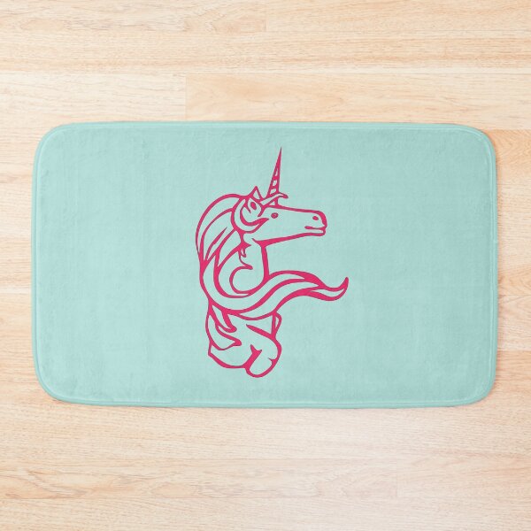 Item preview, Unicorn Initial Monogram F designed and sold by Rajeev  Singh.