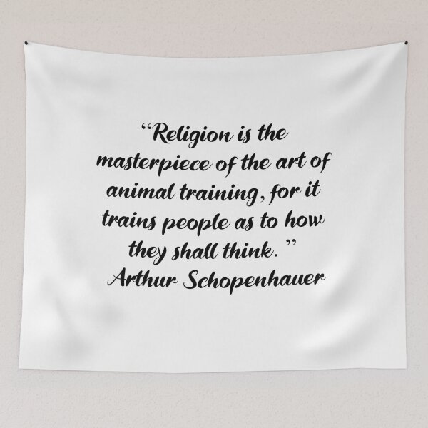 Item preview, Schopenhauer Quotes designed and sold by 4ever-Undaunted.