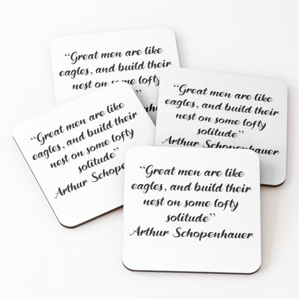 Item preview, Schopenhauer Quotes designed and sold by 4ever-Undaunted.