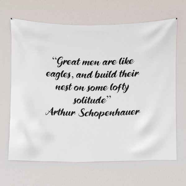 Item preview, Schopenhauer Quotes designed and sold by 4ever-Undaunted.