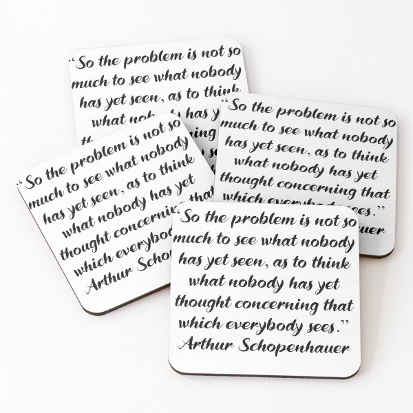 Item preview, Schopenhauer Quotes designed and sold by 4ever-Undaunted.