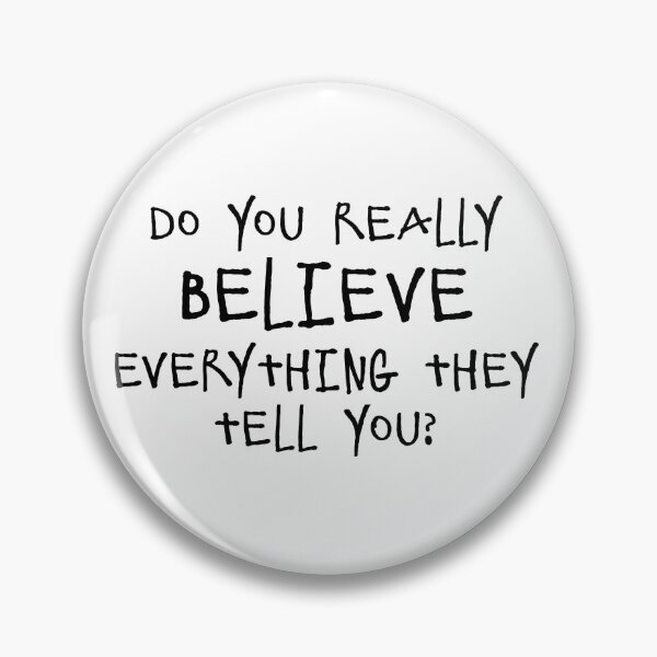 Item preview, ¿Realmente crees? (letras negras) designed and sold by Nathan Payne.