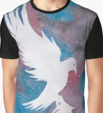 dove and grenade galaxy Graphic T-Shirt