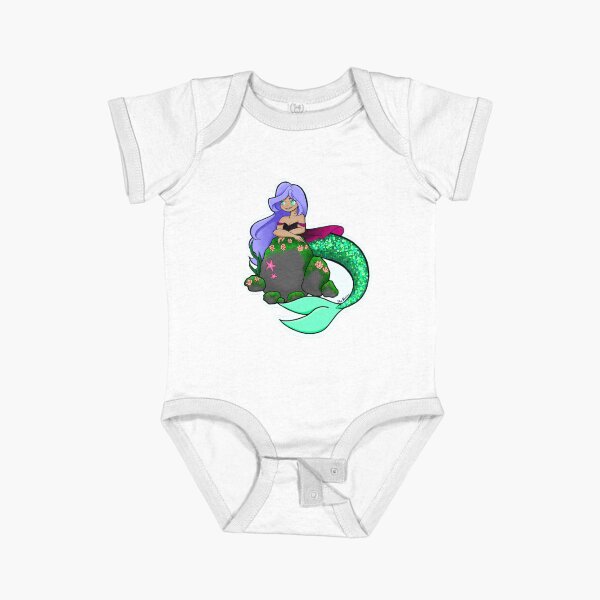 Item preview, Mermaid on a Rock designed and sold by BlueGhostie.