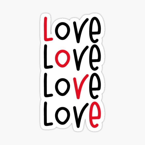 LOVE Sticker