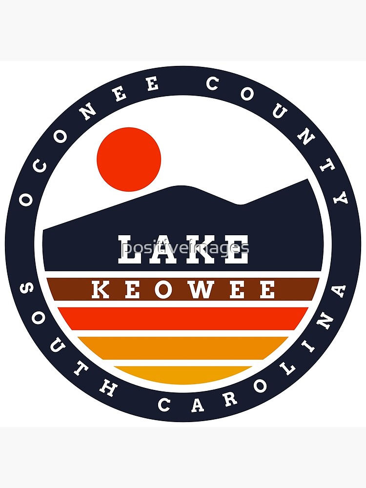 "Lake Keowee, Oconee County, South Carolina" Poster by positiveimages