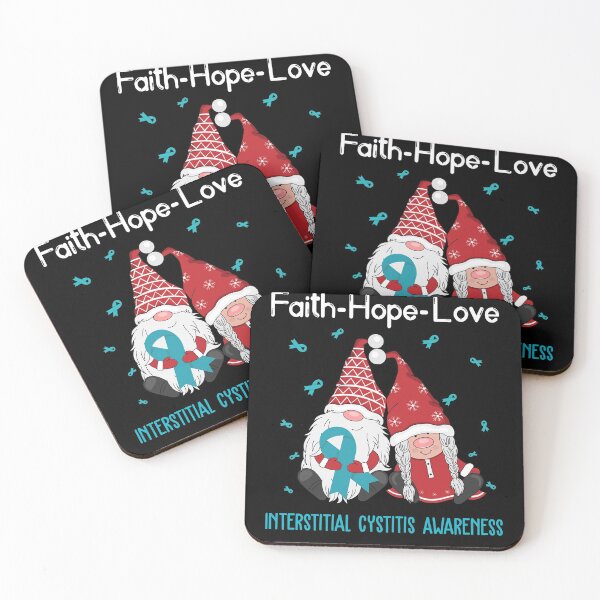 Item preview, Faith Hope Love Interstitial Cystitis Awareness designed and sold by Sabfit.