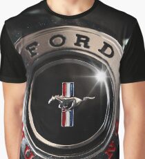 ford mustang, steering wheel Graphic T-Shirt