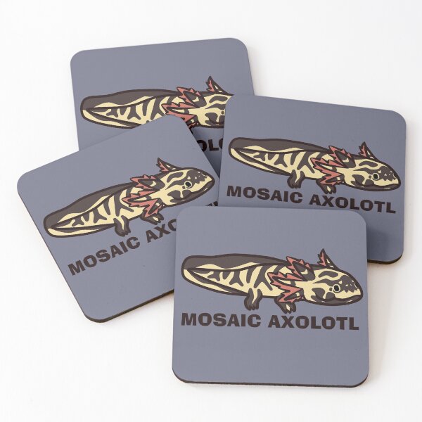 Item preview, mosaic axolotl designed and sold by IMPULSEimpact.
