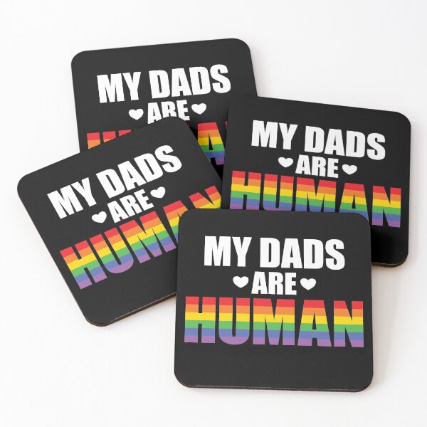 Item preview, My Dads Are Human Gay Pride designed and sold by AdventureTee.