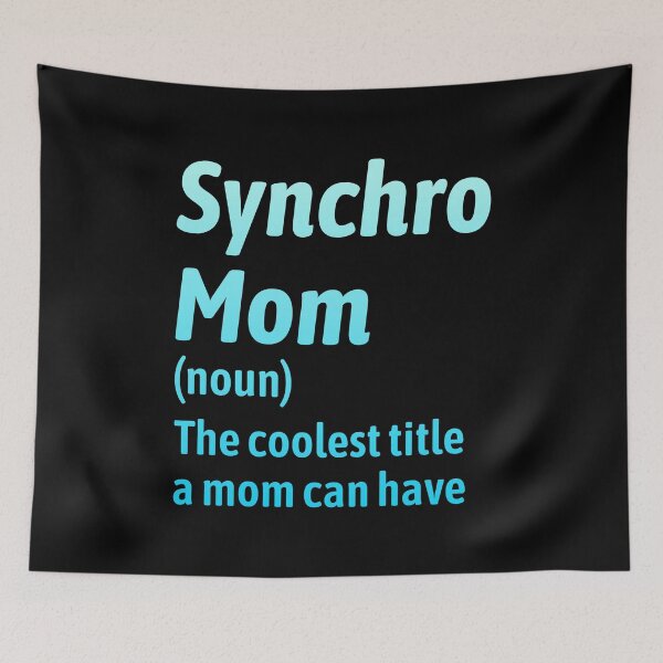 Item preview, Synchro Swim Swimmer Synchronized Swimming Mom Mothers day designed and sold by CuteDesigns1.