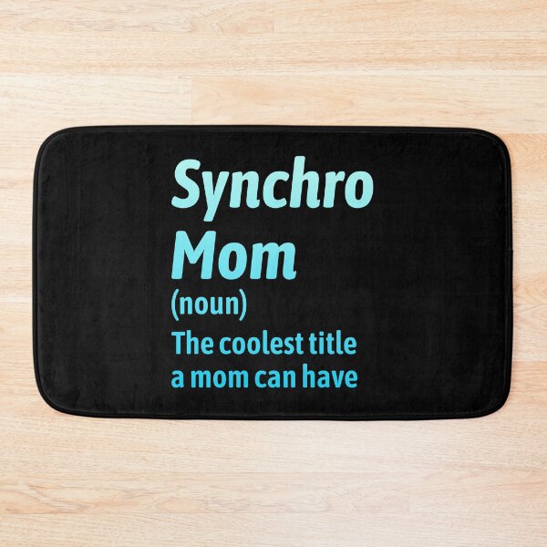 Item preview, Synchro Swim Swimmer Synchronized Swimming Mom Mothers day designed and sold by CuteDesigns1.