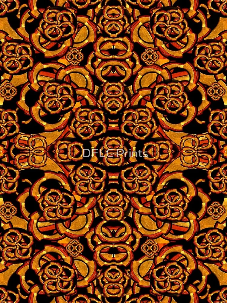 Thumbnail 5 of 5, iPhone Case, Futuristic Arabesque Pattern designed and sold by DFLC Prints.