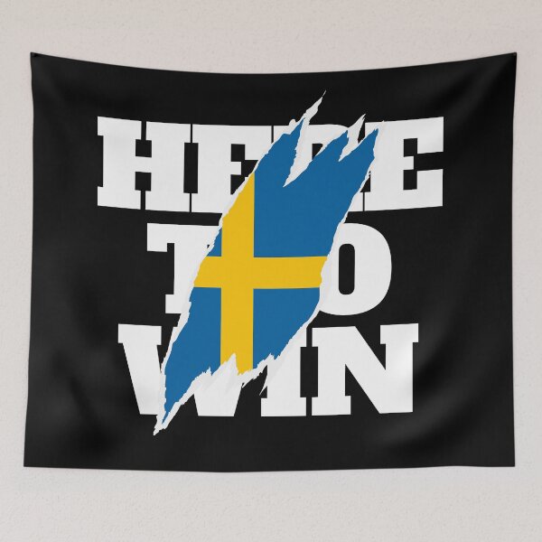 Artikelvorschau, Schweden sind hier, um Sverige zu gewinnen Fans lieben Schweden entworfen und verkauft von elhefe.