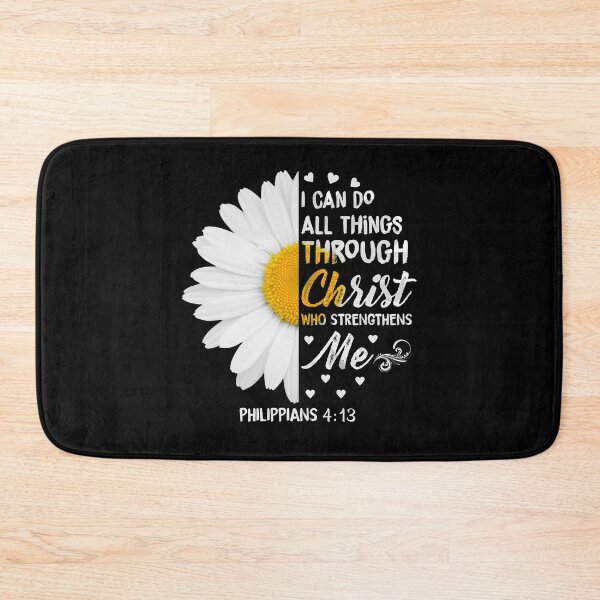 Item preview, I Can Do All Things Daisy Flower designed and sold by russellsteve.