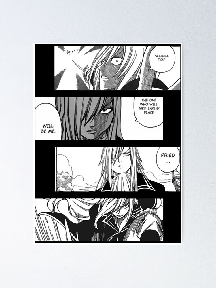  Freed Justine Fairy Tail Fear Teiru Anime Manga Panel Stripe Design 