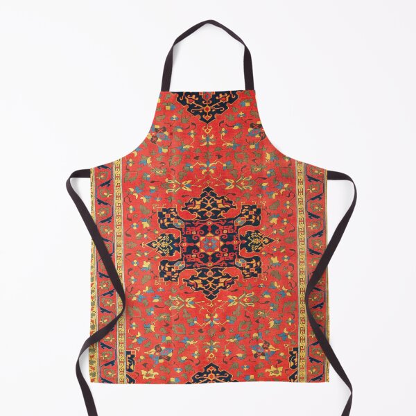Item preview, Star Ushak Antique Turkish Rug Print designed and sold by Vicky Brago-Mitchell®.