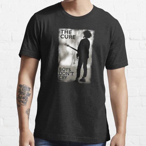 The Cure Boys Dont Cry T-Shirt Mens Black Tee Shirt Top 