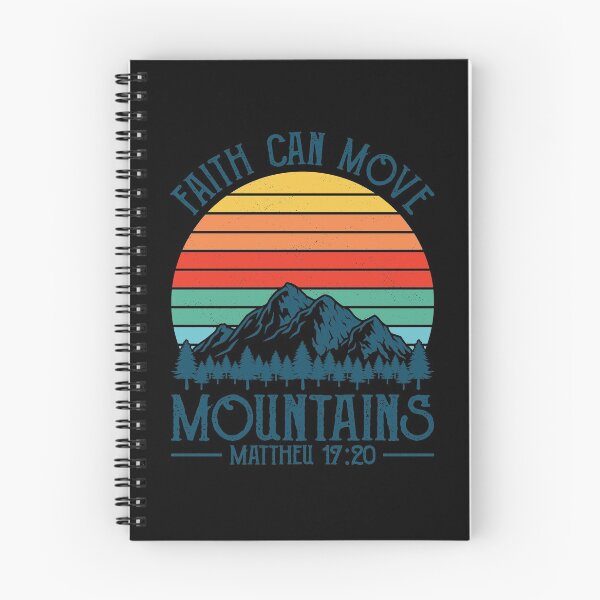 Item preview, Vintage Retro Faith Can Move Mountains Christian designed and sold by russellsteve.
