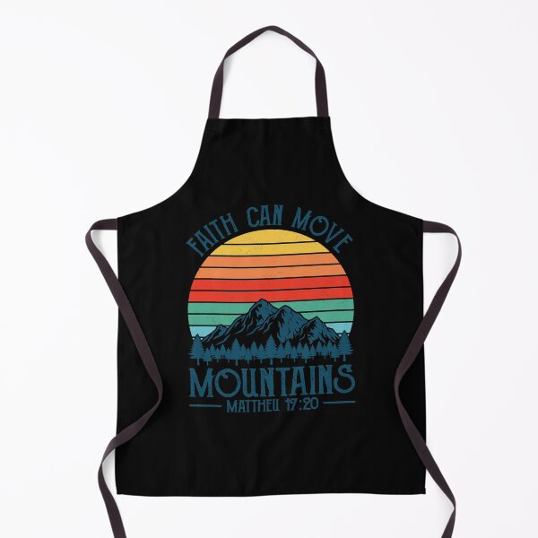 Item preview, Vintage Retro Faith Can Move Mountains Christian designed and sold by russellsteve.