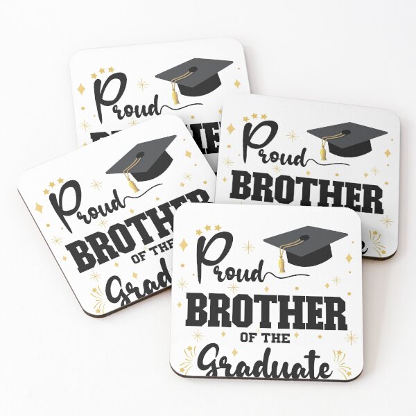 Item preview, Proud Brother Of The Graduate | Bold Black Text Family Graduation designed and sold by Estrytee.