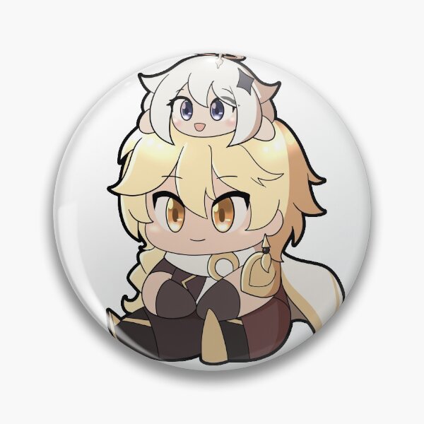Artikelvorschau, Ätherreisender Paimon Genshin Impact Sticker entworfen und verkauft von rosenw-ltz.