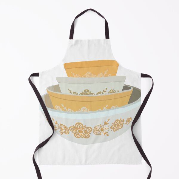 Item preview, Floral Pyrex Bowl Set designed and sold by catsdesignz.