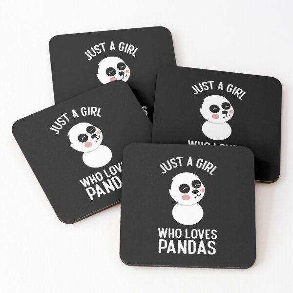 Item preview, Cool Just A Girl Who Loves Pandas Gift For Toddlers designed and sold by leinabrown.