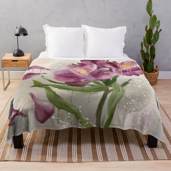 Item preview, Marvelous Mauve Peruvian Lilies designed and sold by Lois Bryan.