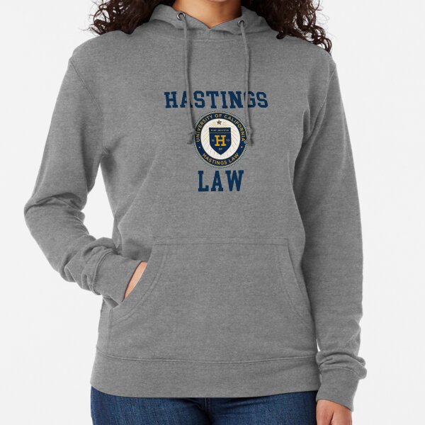 Uc Hastings T-ShirtHastings Law (Navy Crest) T-Shirt_by Tradition, Spirit & Pride_ Lightweight Hoodie