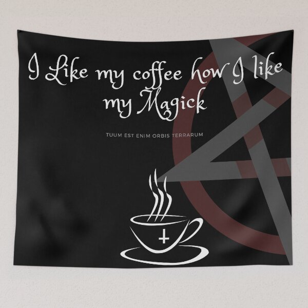 Item preview, I like my coffee how I like my Magick designed and sold by gomezabstract.