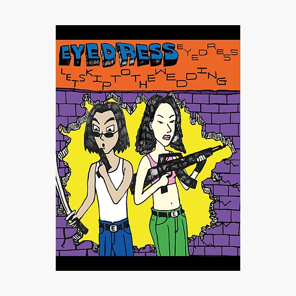 eyedress Funny Gift For Men and Women, Gift Father Day, Gift Halloween Day, Gift Thanksgiving, Gift Christmas Day Photographic Print