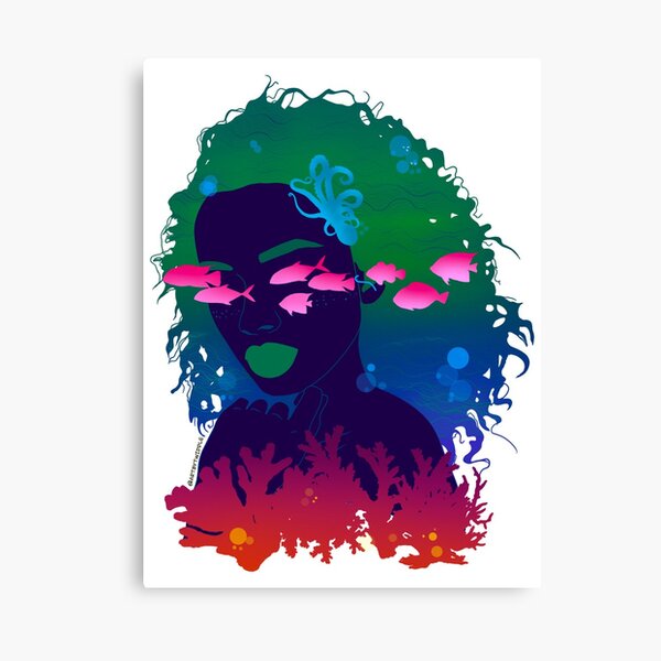 Ocean Goddess Canvas Print