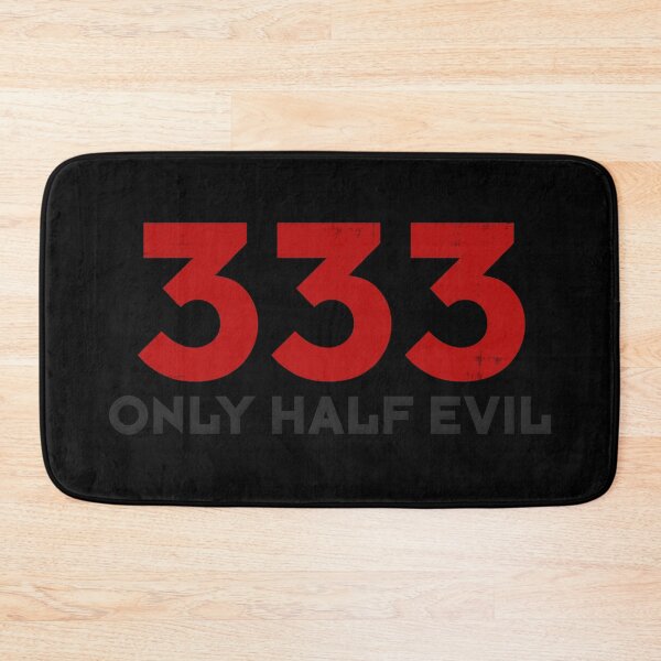 Item preview, 333 ONLY HALF EVIL designed and sold by SecretlyAge.