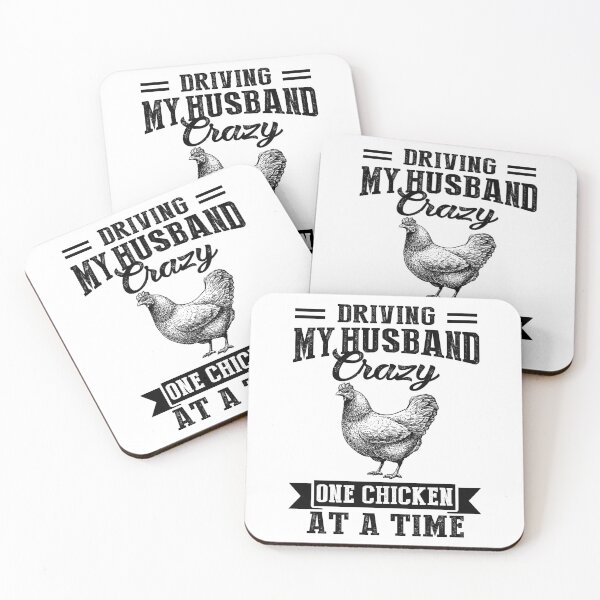 Item preview, Driving my husband crazy one chicken at a time designed and sold by Titmit.
