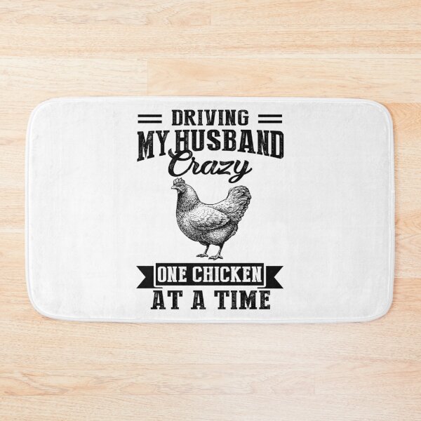 Item preview, Driving my husband crazy one chicken at a time designed and sold by Titmit.
