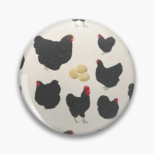 Item preview, Black Orpington Chicken White designed and sold by Ashley Gagnon.