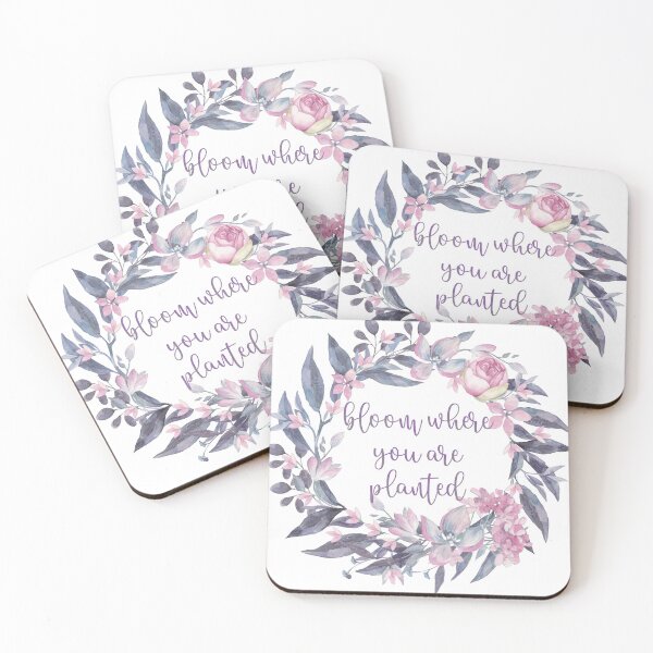 Item preview, bloom where you are planted pink floral designed and sold by Floralife.