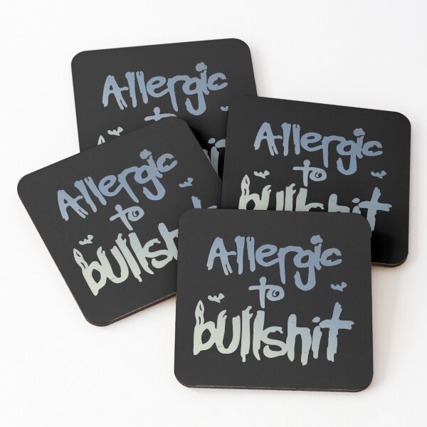 Item preview, Allergic to Bullshit designed and sold by SecretlyAge.