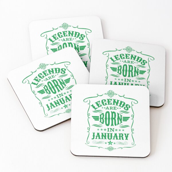 Item preview, Legend Are Born In January designed and sold by trekker63.