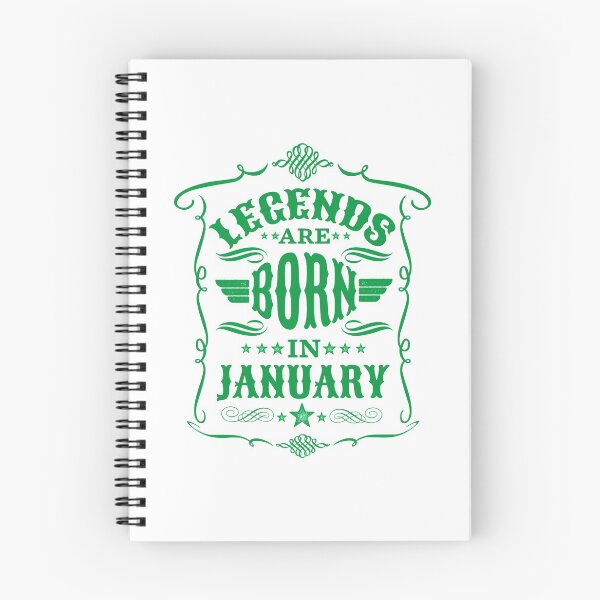 Item preview, Legend Are Born In January designed and sold by trekker63.