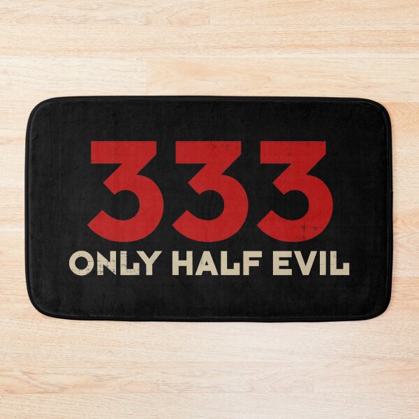 Item preview, 333 ONLY HALF EVIL designed and sold by SecretlyAge.