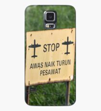 airport sign Case/Skin for Samsung Galaxy