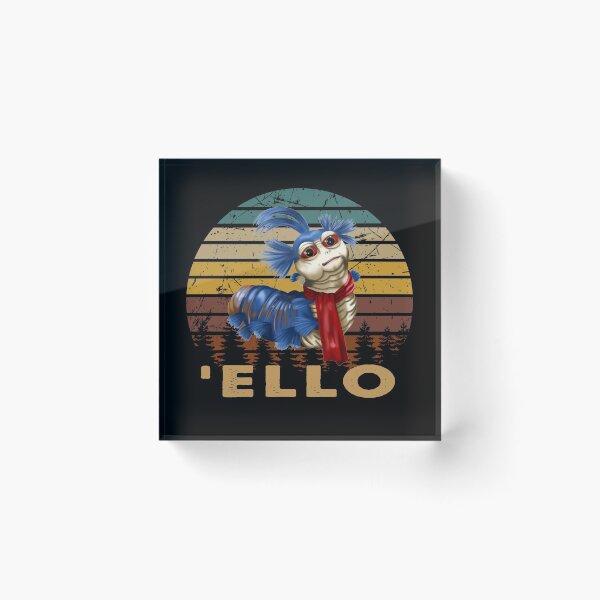 Item preview, Retro ello The babe Star the labyrinth art film movie designed and sold by Chickendsart.
