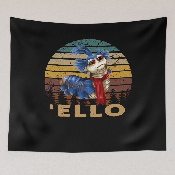 Item preview, Retro ello The babe Star the labyrinth art film movie designed and sold by Chickendsart.