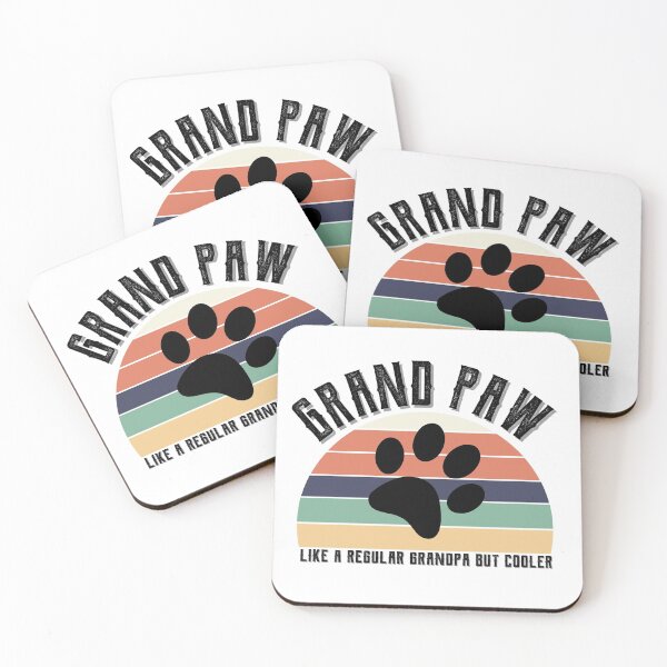 Item preview, Grand paw like a regular grandpa but cooler dog lover design designed and sold by DesignsVault.