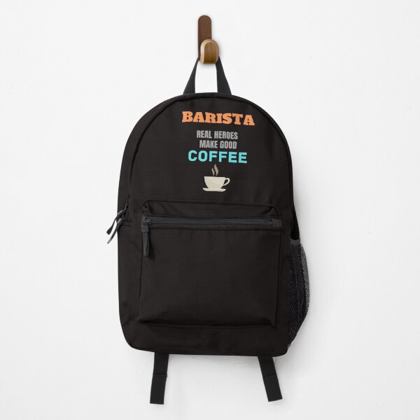 Item preview, Barista Real Heroes Make Good Coffee designed and sold by ProBatavian.